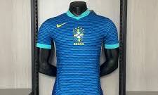 camisa selecao brasileira azul 2024 2025 frente ii